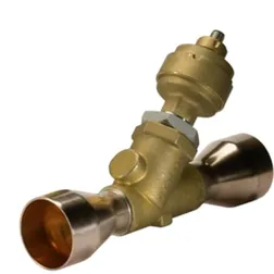 Electric regulating valve, KVS 42, Copper 1.5/8x1.5/8