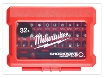 סט ביטים 32 חלקים עם מוביל מגנטי נתפס SHOCK-ZONE