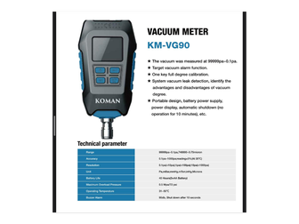מד ואקום KM-VG90