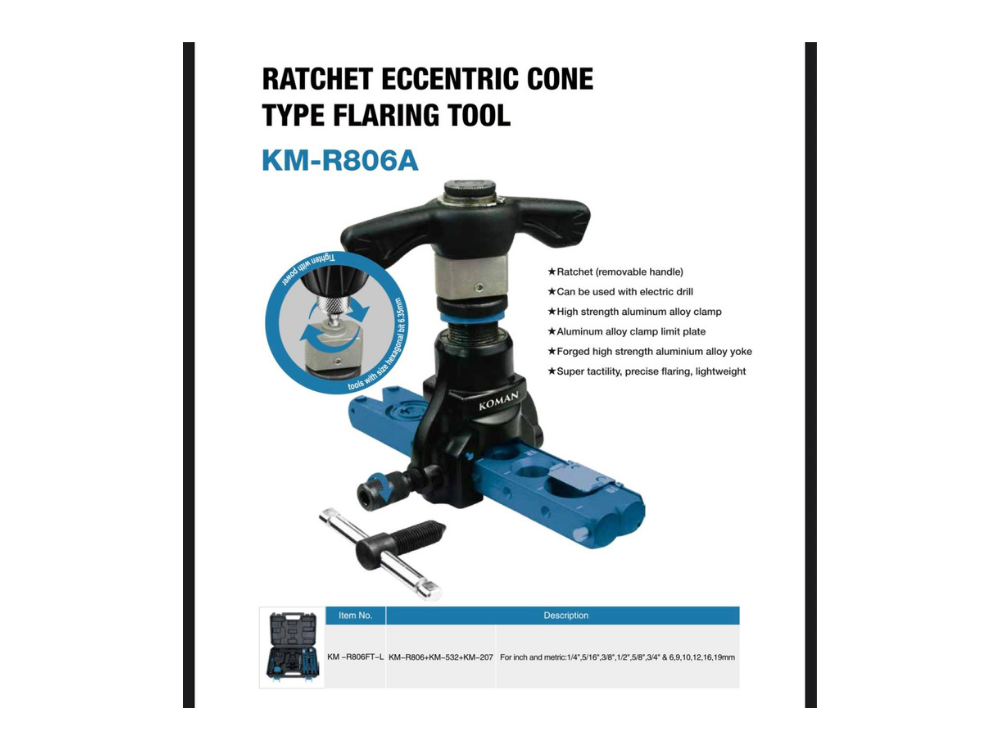 מפשיל צינור KM-R806FT-L