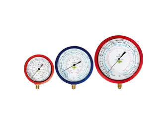 מד לחץ נמוך קוטר 80 ממ REFCO M2-280-DS-R22 1/4SAE