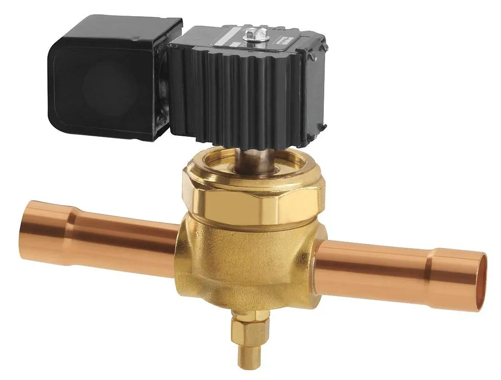 סולנואיד 7/8 הלחמה OLAB + סליל 220V מעבר מלא