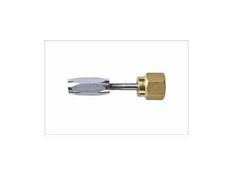 מחבר 3/8 ישר לצינור 5 מ"מ בהברגה REFFLEX