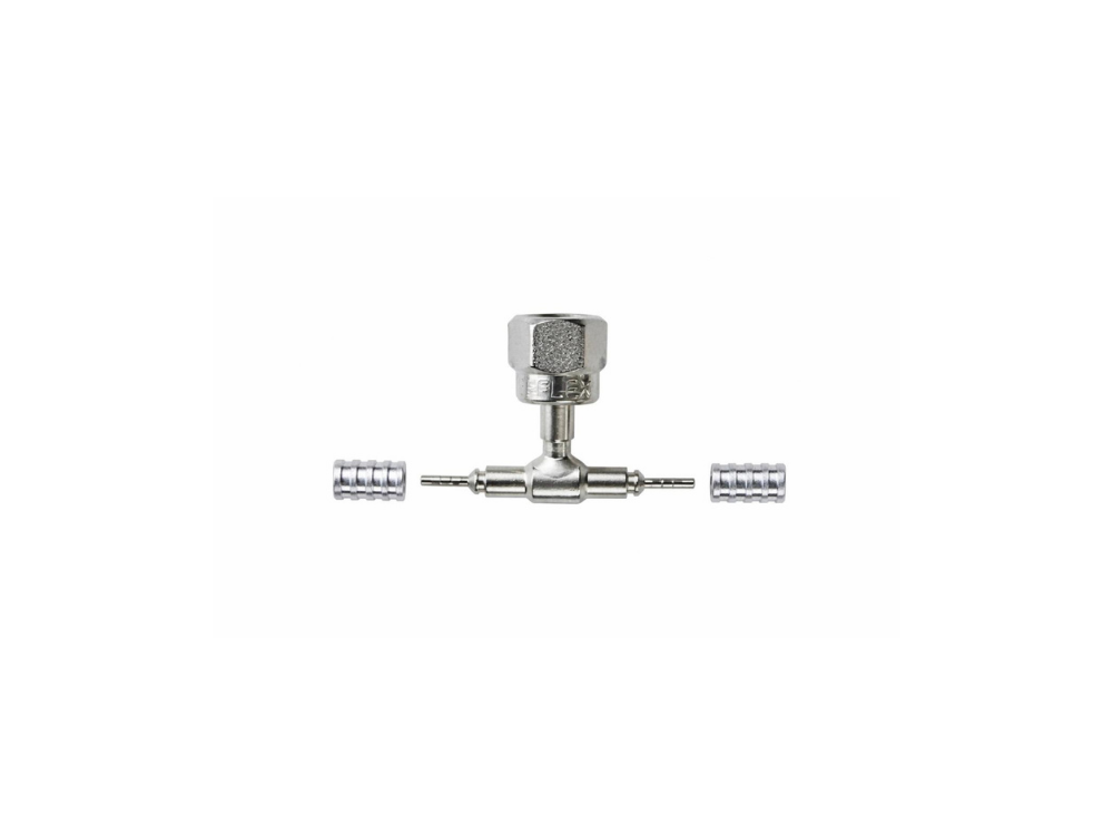 מחבר T 1/4 לצינור קפילרי SWS REFFLEX + נט אמצעי