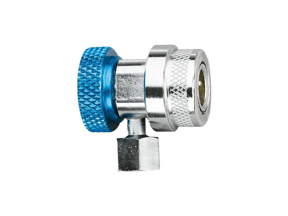 ברז מילוי לרכב יניקה M14 כחול REFCO RC02-B