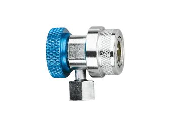 ברז מילוי לרכב יניקה M14 כחול REFCO RC02-B