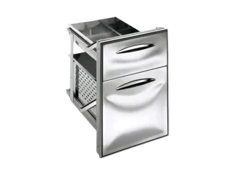 מגירה כפולה קצרה ICCS2340GS 445X603 1/3+2/3